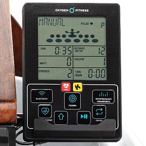 Купить Гребной тренажер Oxygen WOOD ROWER Q1 домашний в Москве