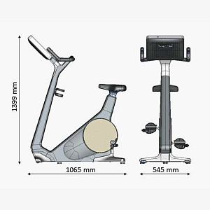 Вертикальный велотренажер Technogym Bike Personal Купить Вертикальный велотренажер Technogym Bike Personal в Москве