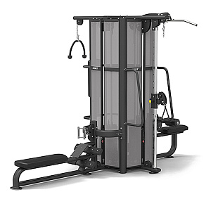 Купить Многофункциональный грузоблочный тренажер Spirit Fitness SP-3604 Четырехпозиционная мультистанция в Москве