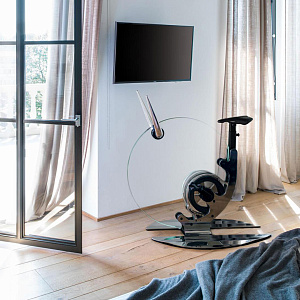 Вертикальный велотренажер Ciclotte Велотренажер вертикальный Ciclotte Teckell серебристый Купить Вертикальный велотренажер Ciclotte Велотренажер вертикальный Ciclotte Teckell серебристый в Москве