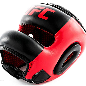 Шлем с бампером UFC черный M Купить Шлем с бампером UFC черный M в Москве