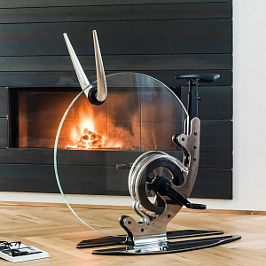 Вертикальный велотренажер Ciclotte Велотренажер вертикальный Ciclotte Teckell серебристый Купить Вертикальный велотренажер Ciclotte Велотренажер вертикальный Ciclotte Teckell серебристый в Москве