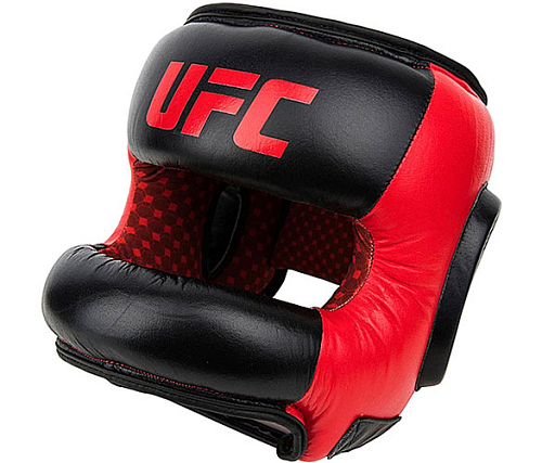 Шлем с бампером UFC черный M Купить Шлем с бампером UFC черный M в Москве