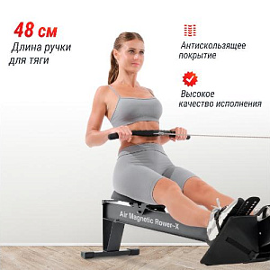 Купить Гребной тренажер Unix Fit Air Magnetic Rower-X Black в Москве
