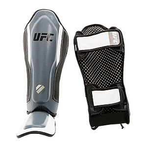 Защита голени с защитой подъема стопы UFC черная L/XL Купить Защита голени с защитой подъема стопы UFC черная L/XL в Москве
