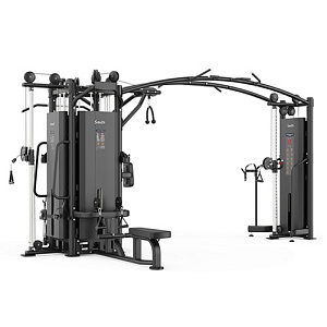 Купить Силовой тренажер Smith Fitness Excellence 5-ти стековая мультистанция на базе кроссовера в Москве