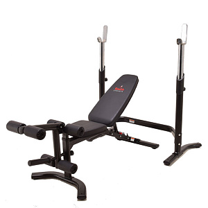 Купить Скамья Smith Fitness Excellence Многофункциональная силовая скамья WB270 со стойками под штангу в Москве