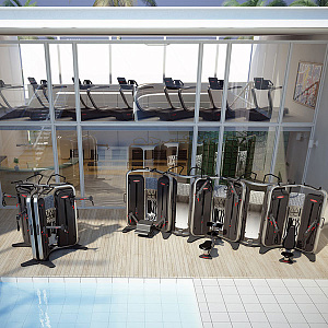 Многофункциональный тренажёр двойная регулируемая тяга DAP Panatta Inside 1IN101 Купить Многофункциональный тренажёр двойная регулируемая тяга DAP Panatta Inside 1IN101 в Москве