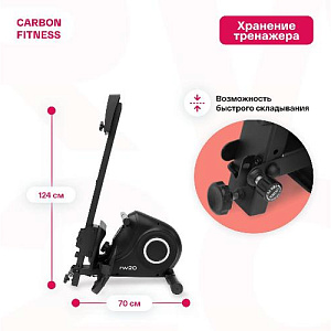 Купить Гребной тренажер Carbon fitness RW20 домашний в Москве