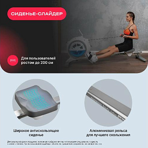 Купить Гребной тренажер Svensson Body Labs WHEELO домашний  в Москве