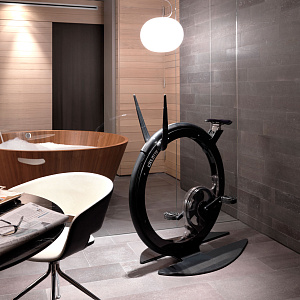 Вертикальный велотренажер Ciclotte Велотренажер вертикальный Ciclotte Carbon Fiber черный Купить Вертикальный велотренажер Ciclotte Велотренажер вертикальный Ciclotte Carbon Fiber черный в Москве