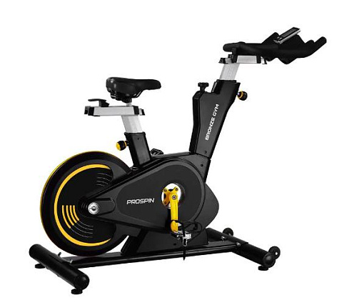 Велотренажер спин-байк с консолью профессиональный Bronze Gym ProSpin Купить Велотренажер спин-байк с консолью профессиональный Bronze Gym ProSpin в Москве
