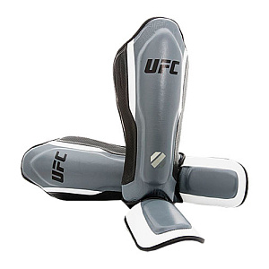 Защита голени с защитой подъема стопы UFC черная L/XL Купить Защита голени с защитой подъема стопы UFC черная L/XL в Москве